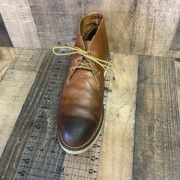 Red Wing 3140 Chukka Work Boots Mens 10 D - Picture 4 of 12